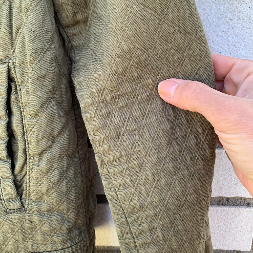 Anthropologie Olive Bomber Jacket - Picture 4 of 10